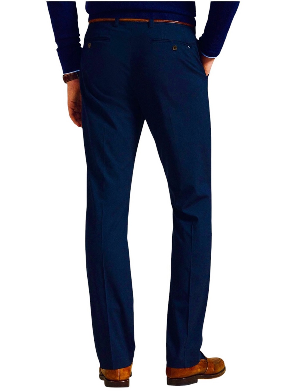 Lauren Ralph Lauren Mens navy dress pants lightweight gorgeous 36/30 - Picture 3 of 8